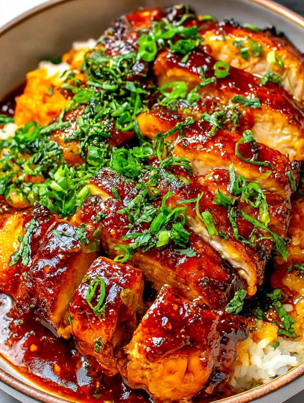 A close up of a plate of food with a sauce.