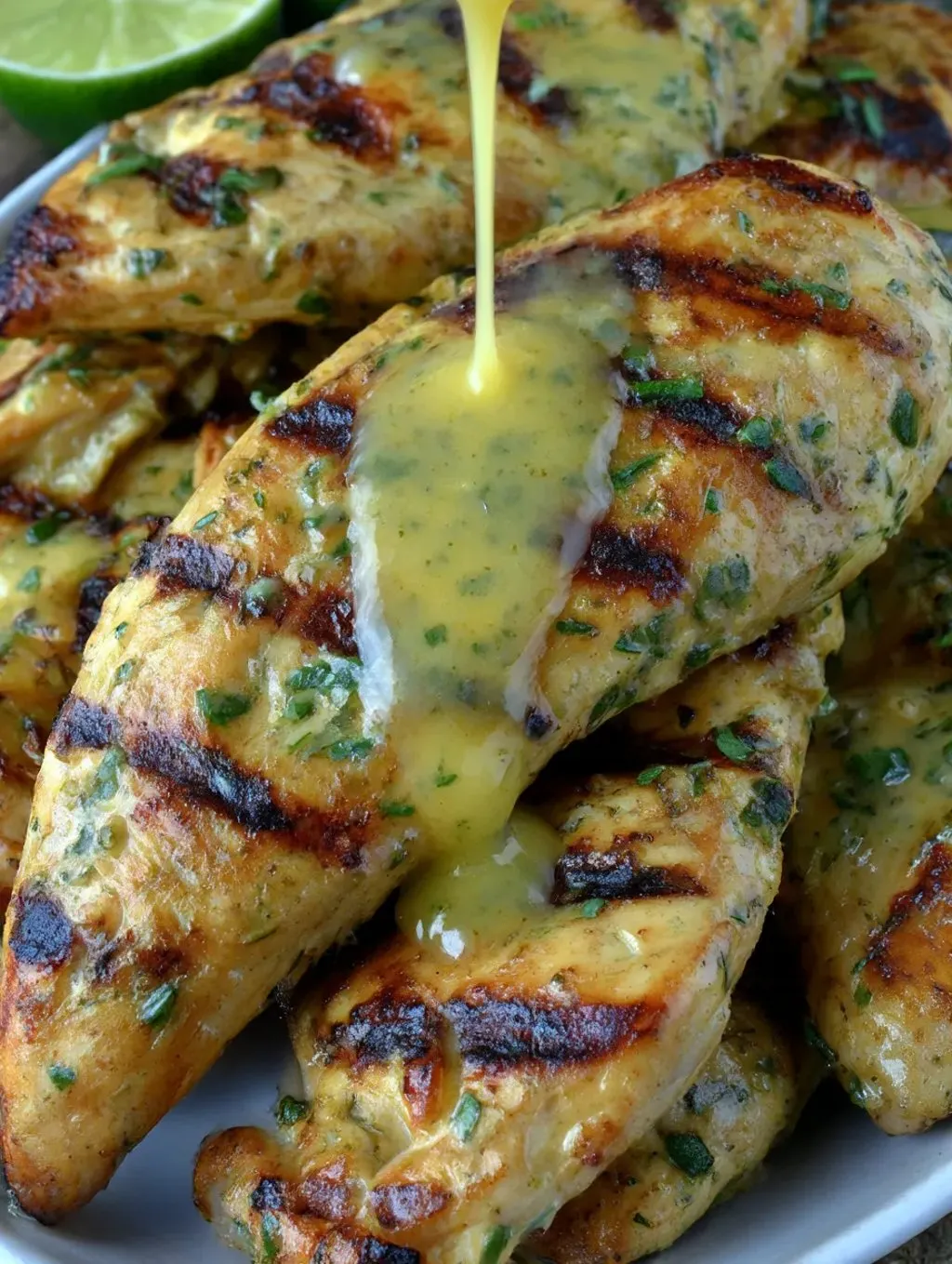 Grilled Tequila Lime Chicken Tenders.