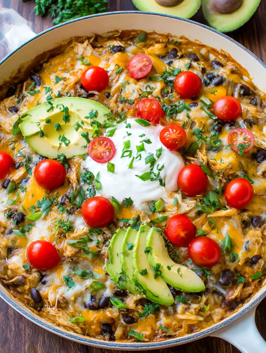 A bowl of food with tomatoes, avocado, and cheese.