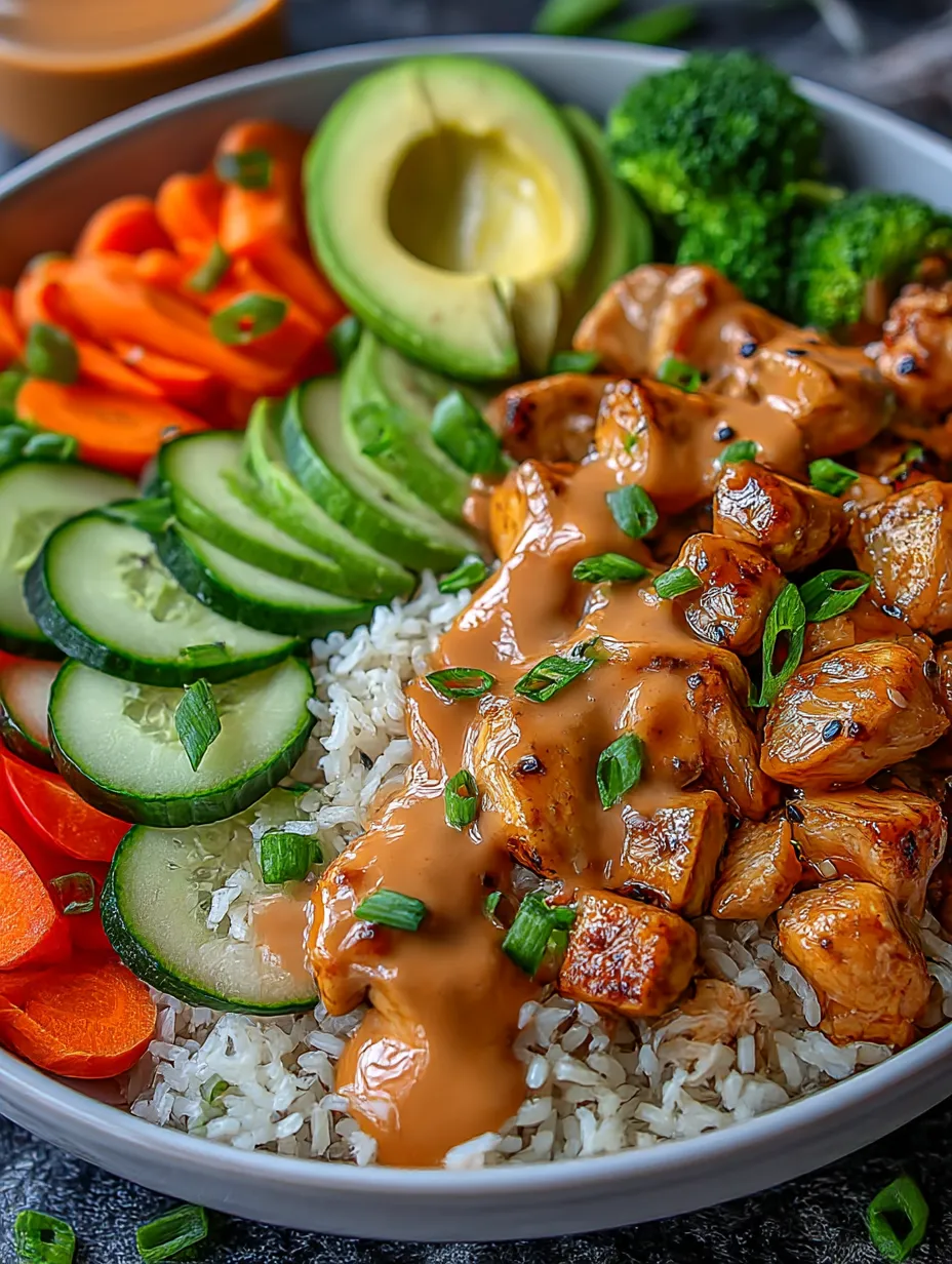 A bowl of rice, meat, and vegetables.