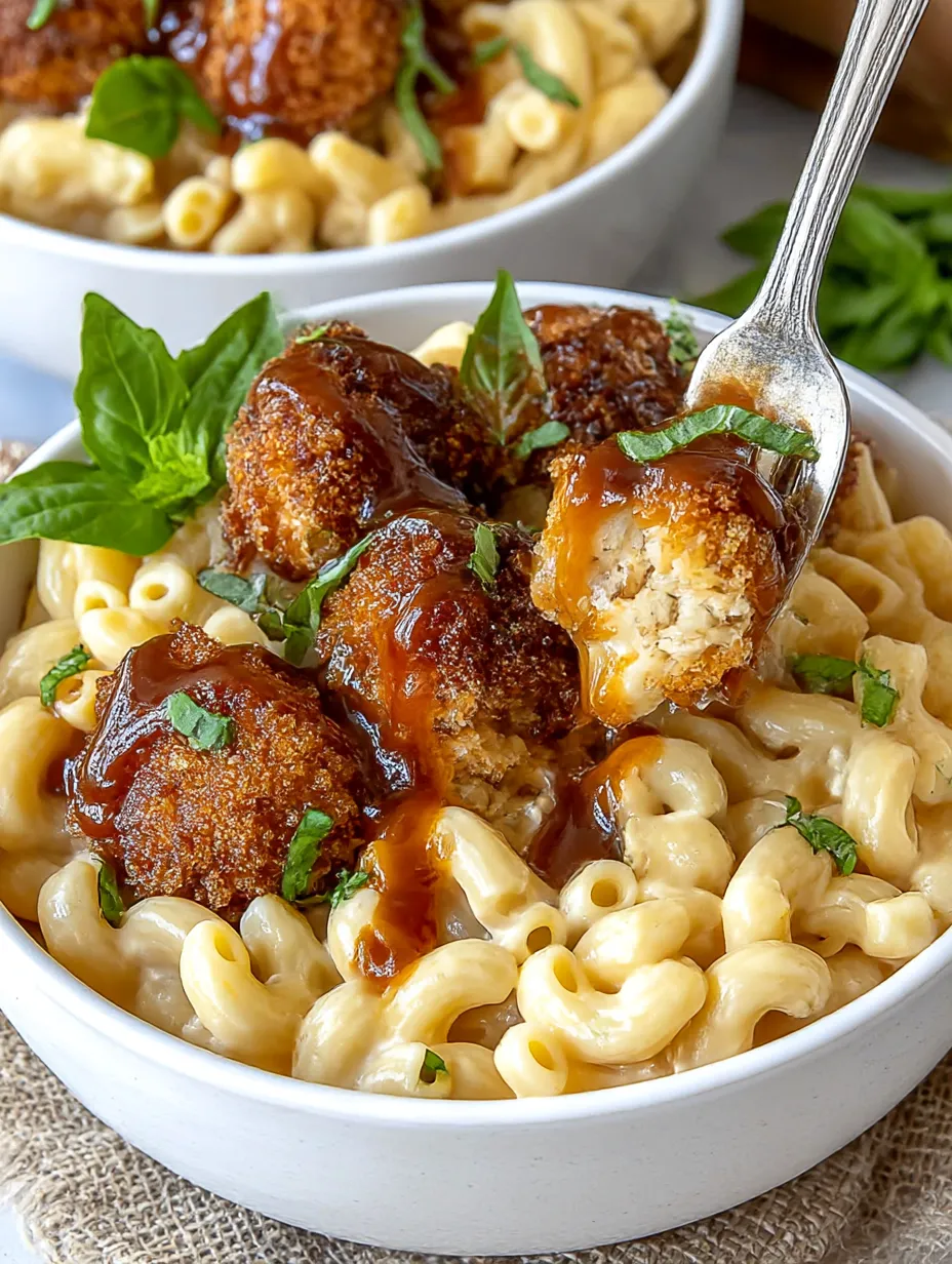 A bowl of food with a fork in it.