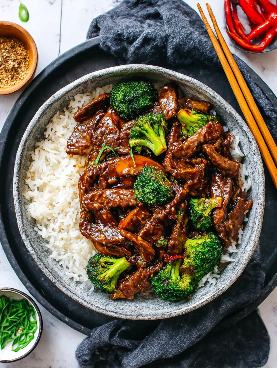 A bowl of rice and meat with broccoli.
