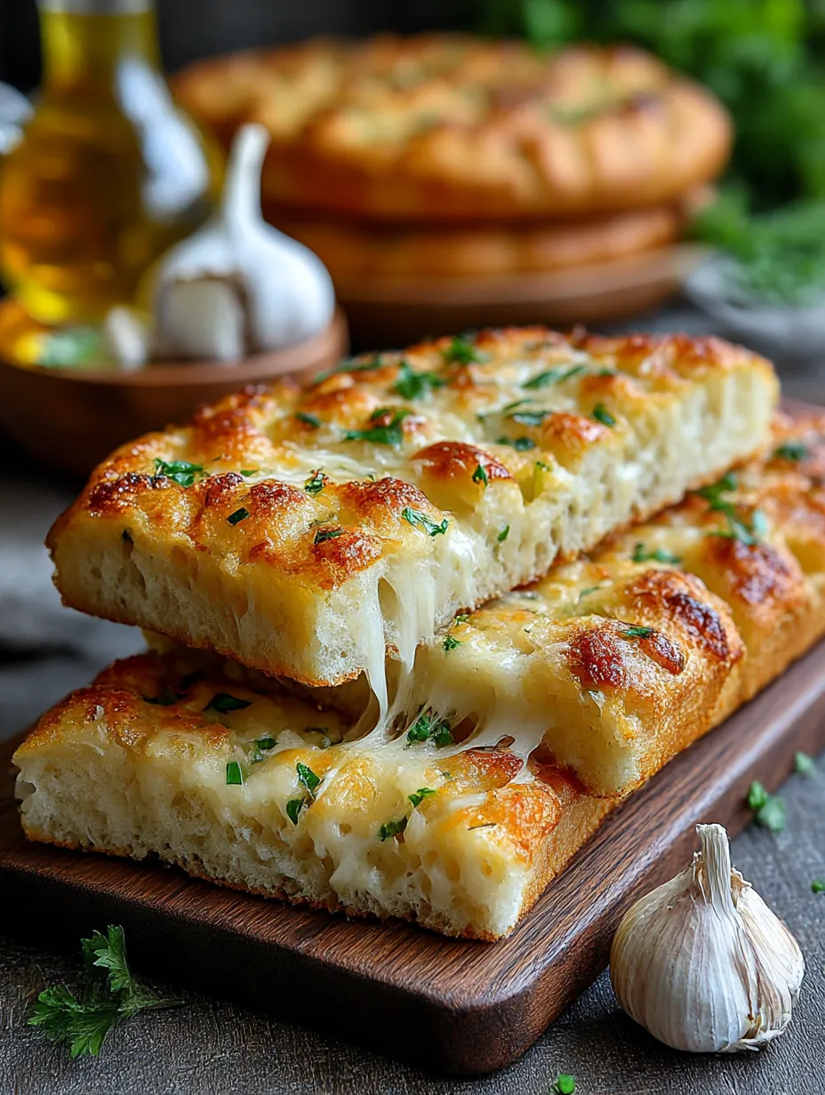 Two pieces of cheese pizza on a wooden cutting board.