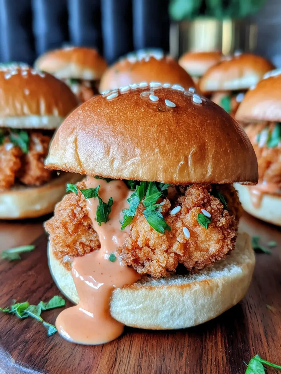 A close up of a chicken sandwich with sauce.
