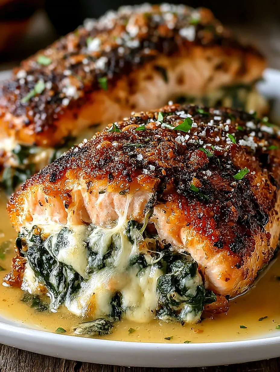A plate of food with a salmon dish.
