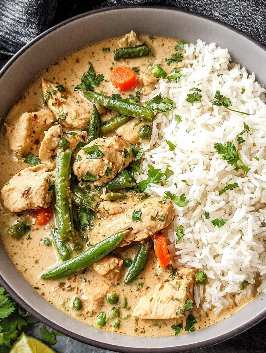 A bowl of rice and chicken.