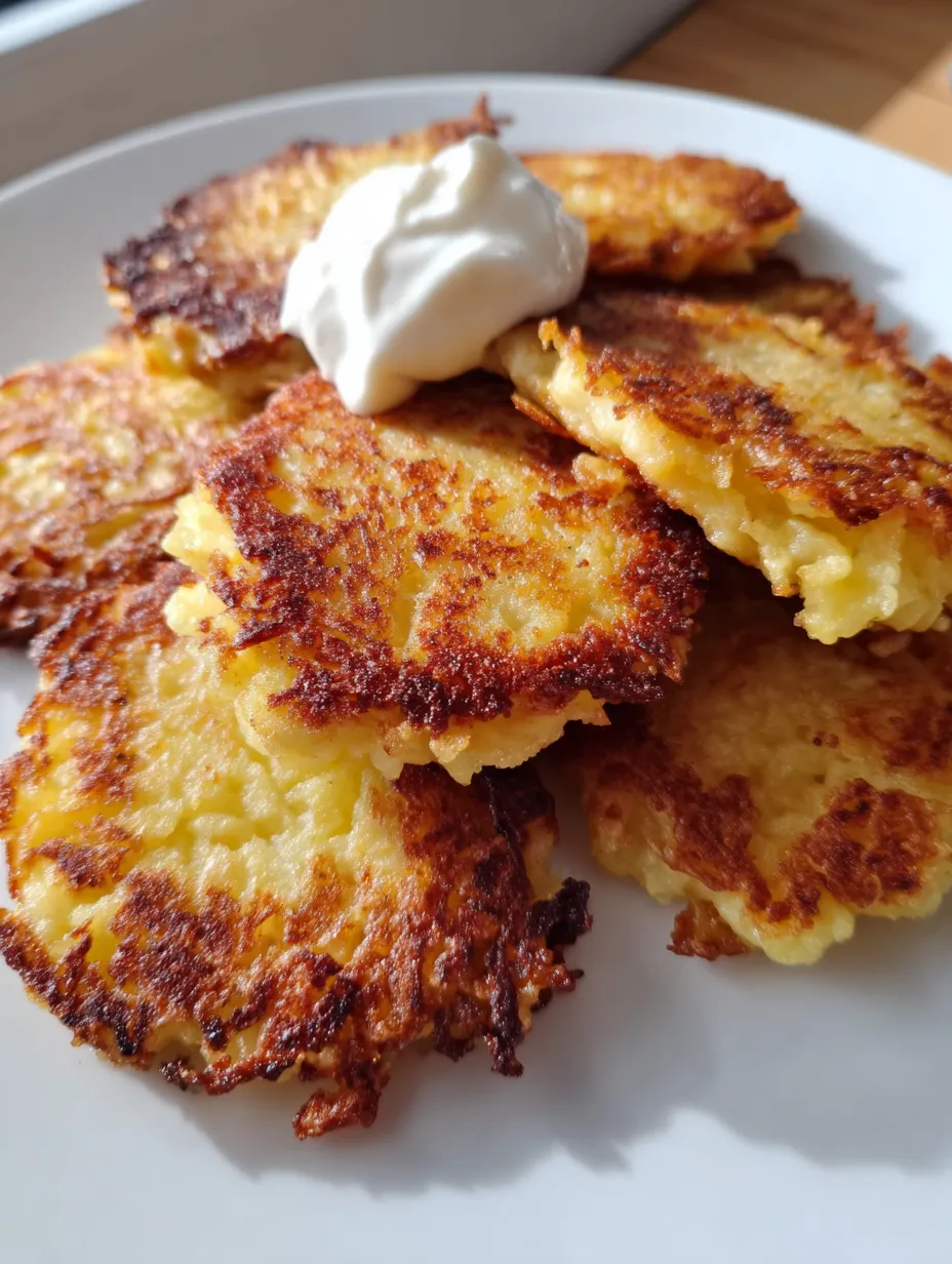 A plate of food with a dollop of sour cream on top.