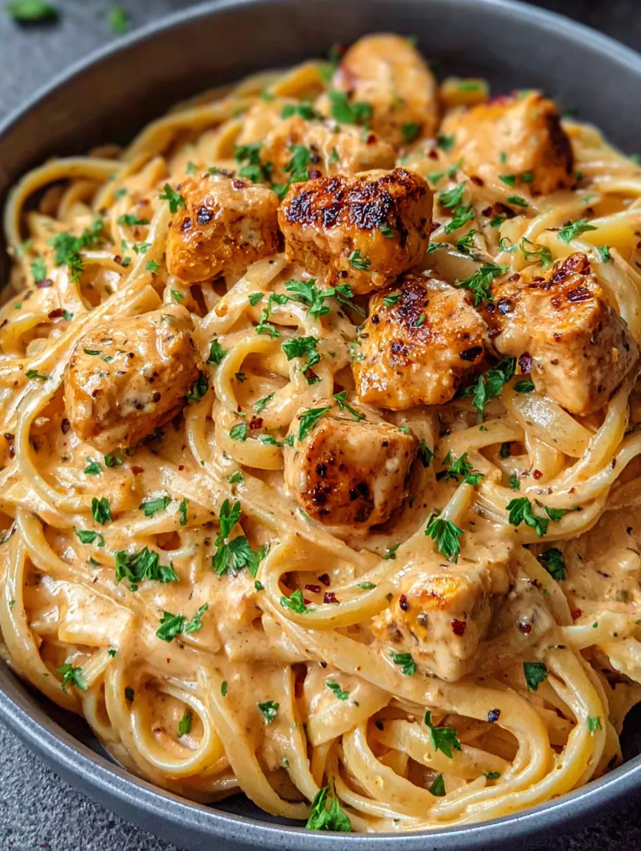 A bowl of spaghetti with meatballs and herbs.