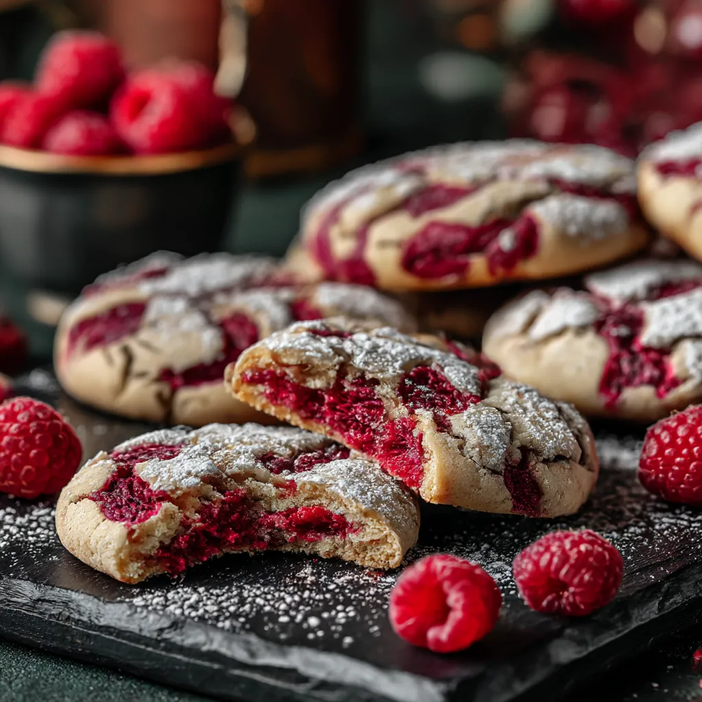A plate of sugar cookies with raspberry filling.
