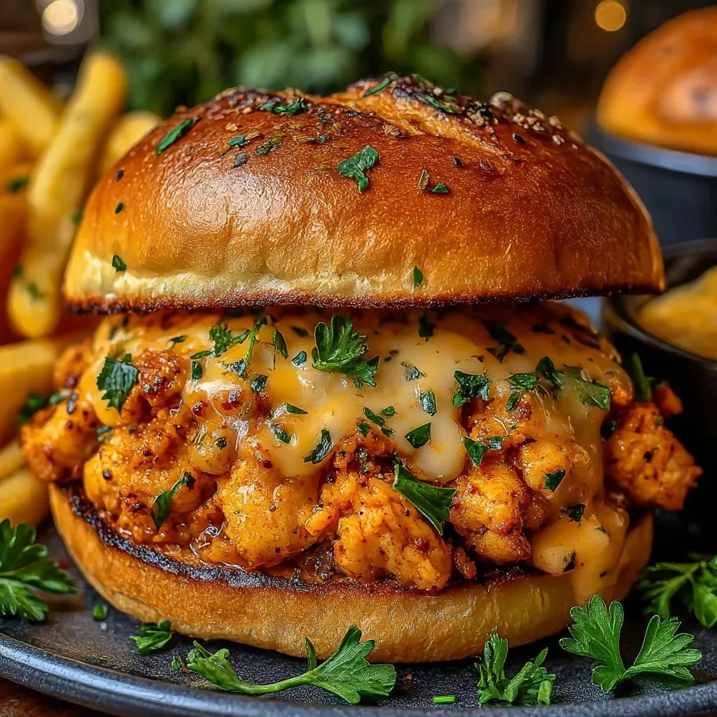 A delicious Cajun chicken sloppy joes recipe.