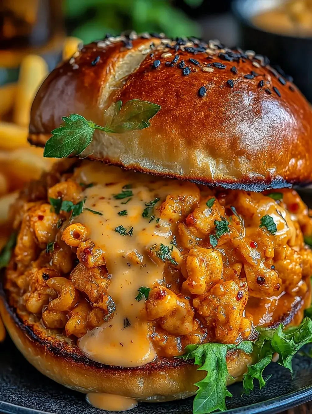 A delicious Cajun chicken sloppy joes recipe.