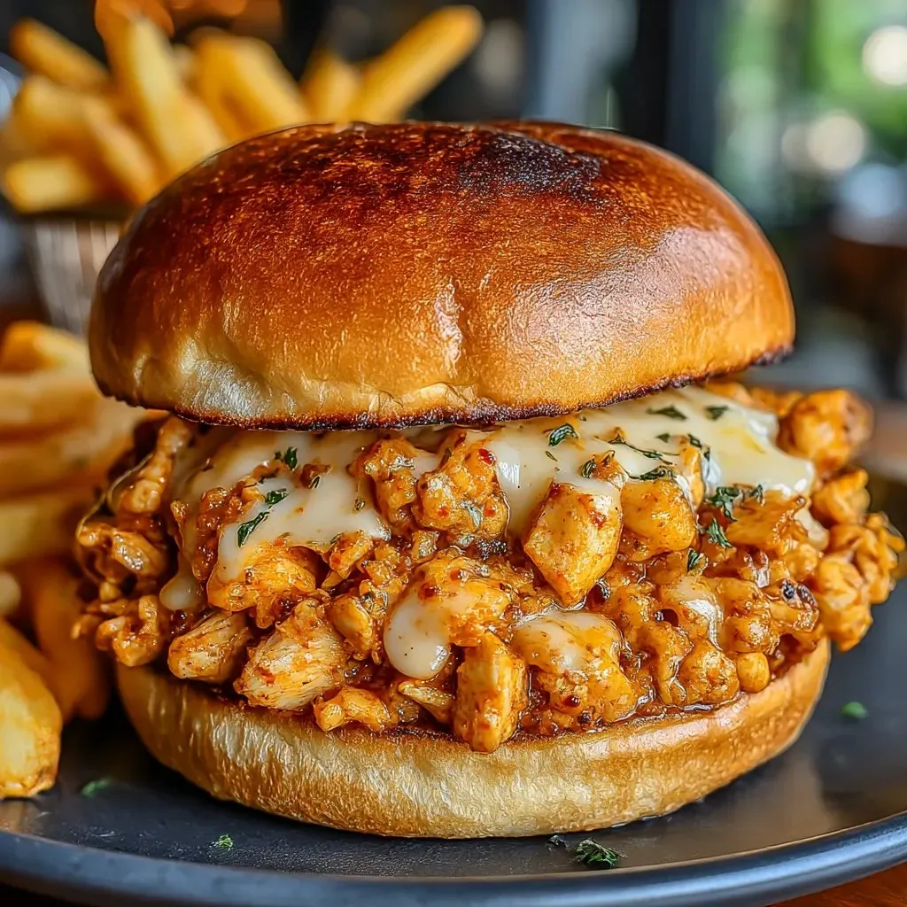 A delicious Cajun chicken sloppy joes recipe.