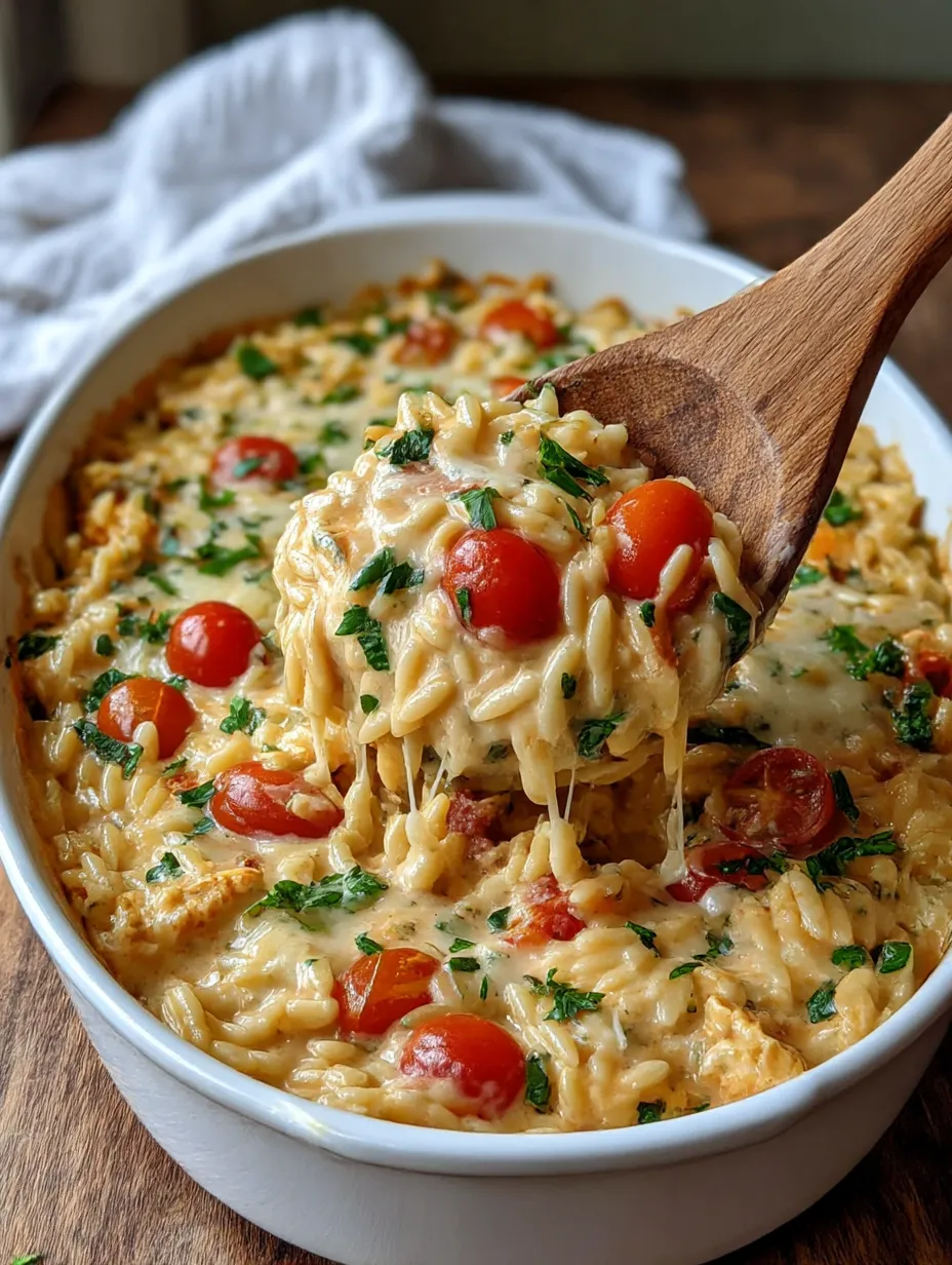 A bowl of pasta with tomatoes and cheese.