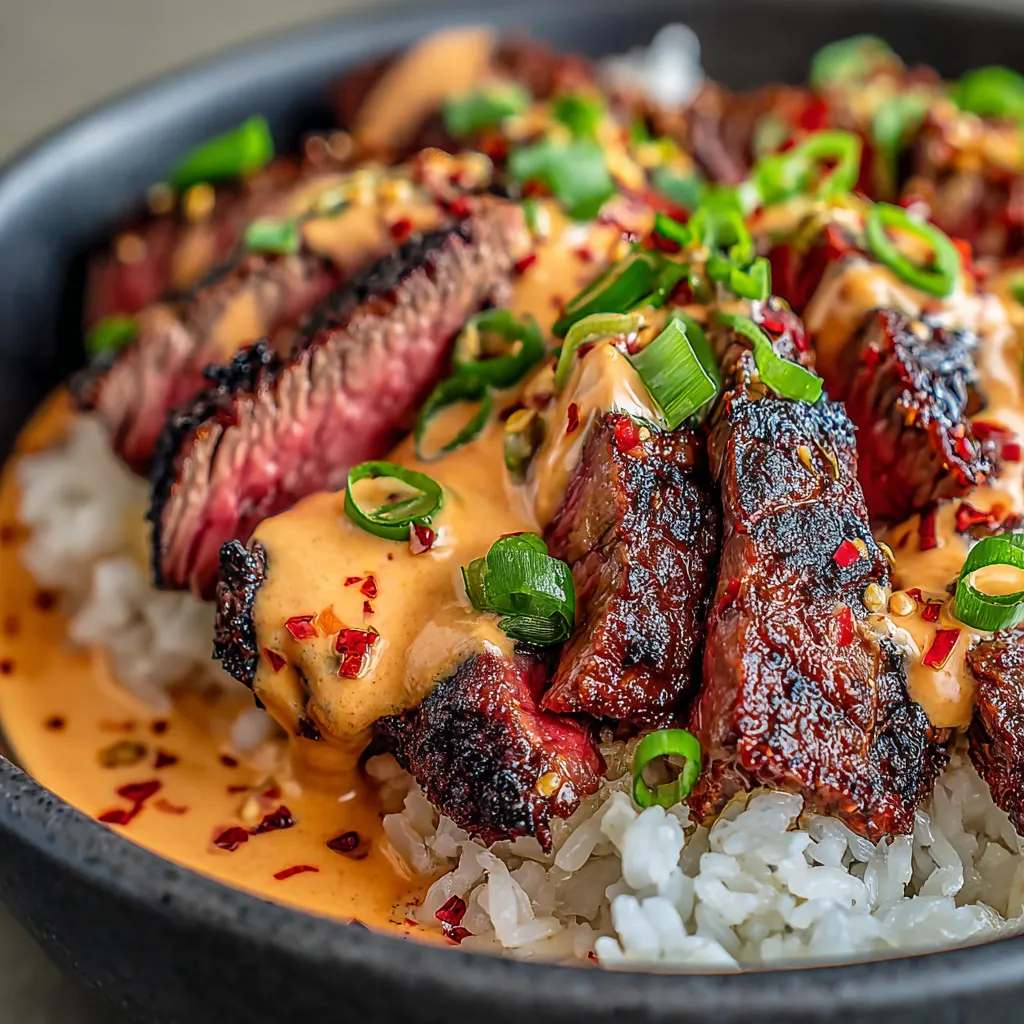 A bowl of meat and rice.