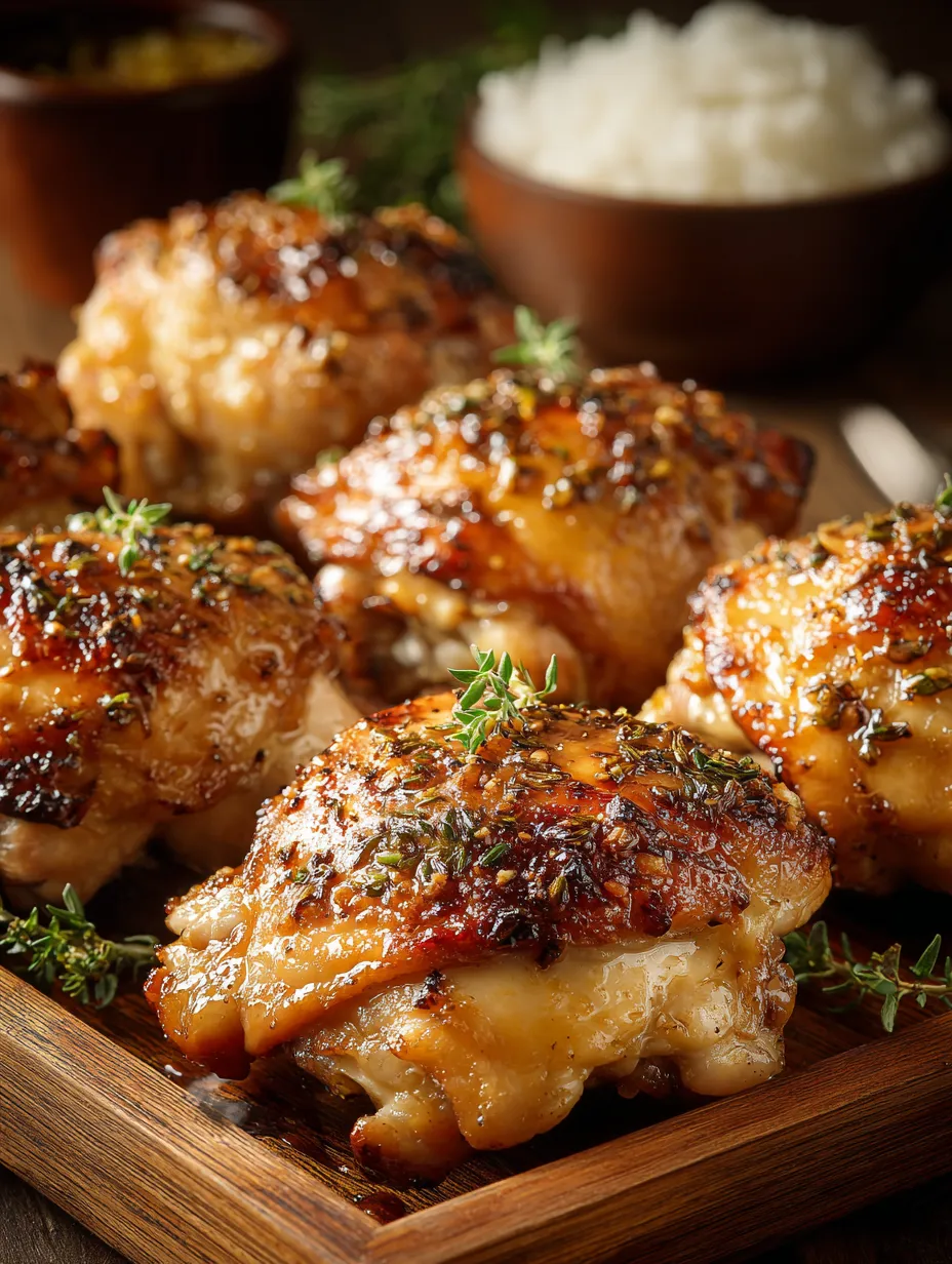 Chicken wings with herbs and spices.