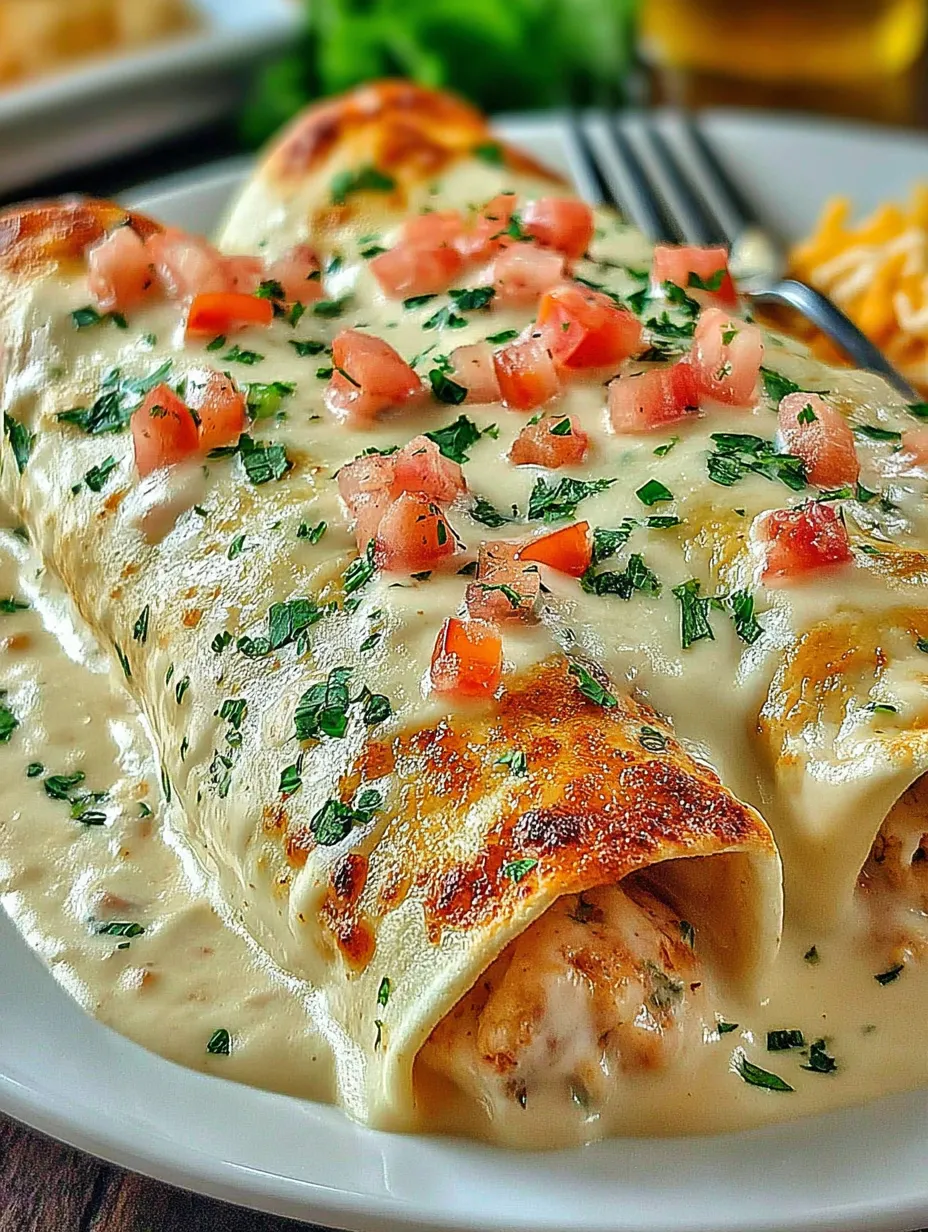 A plate of food with a burrito and a fork.