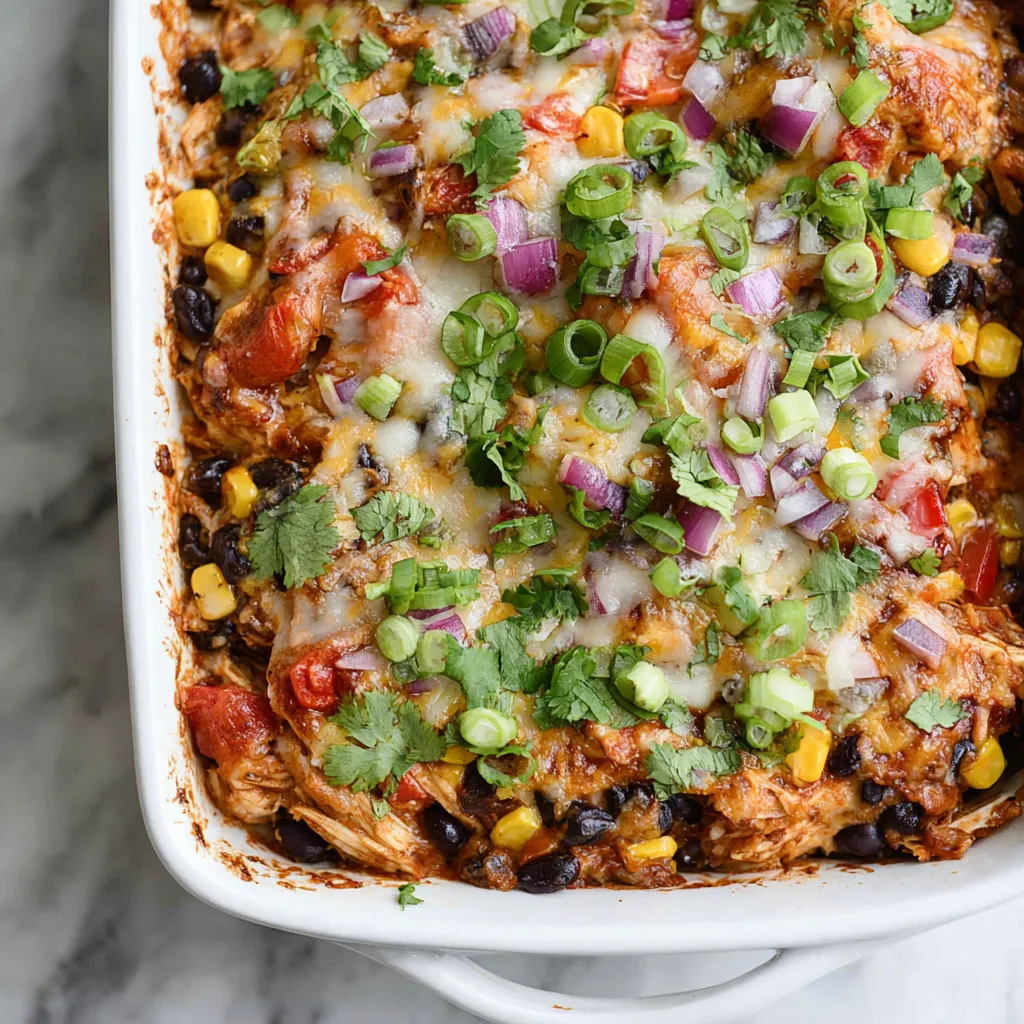 A casserole dish filled with vegetables and cheese.