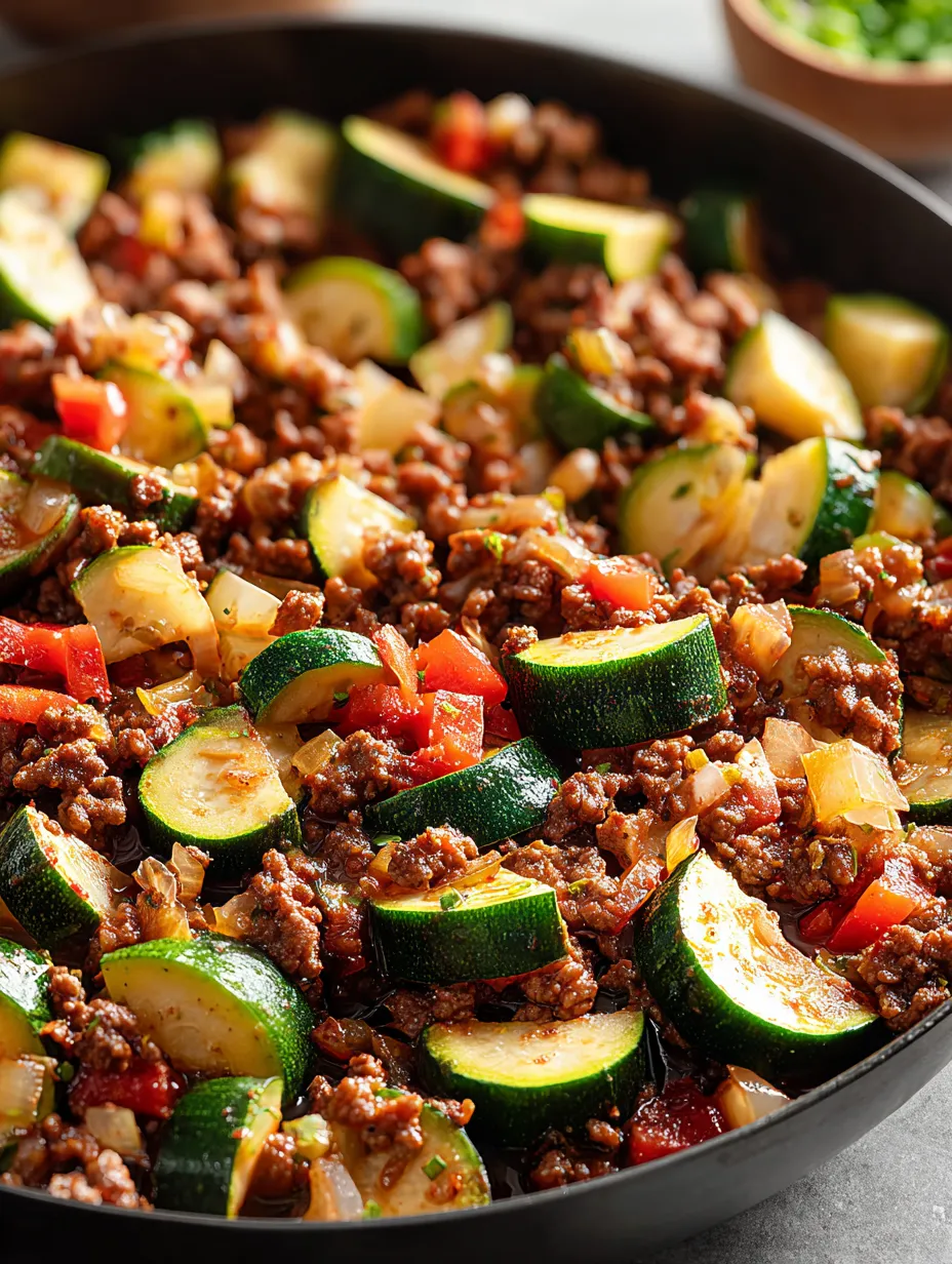 A close up of a delicious looking meat and vegetable dish.