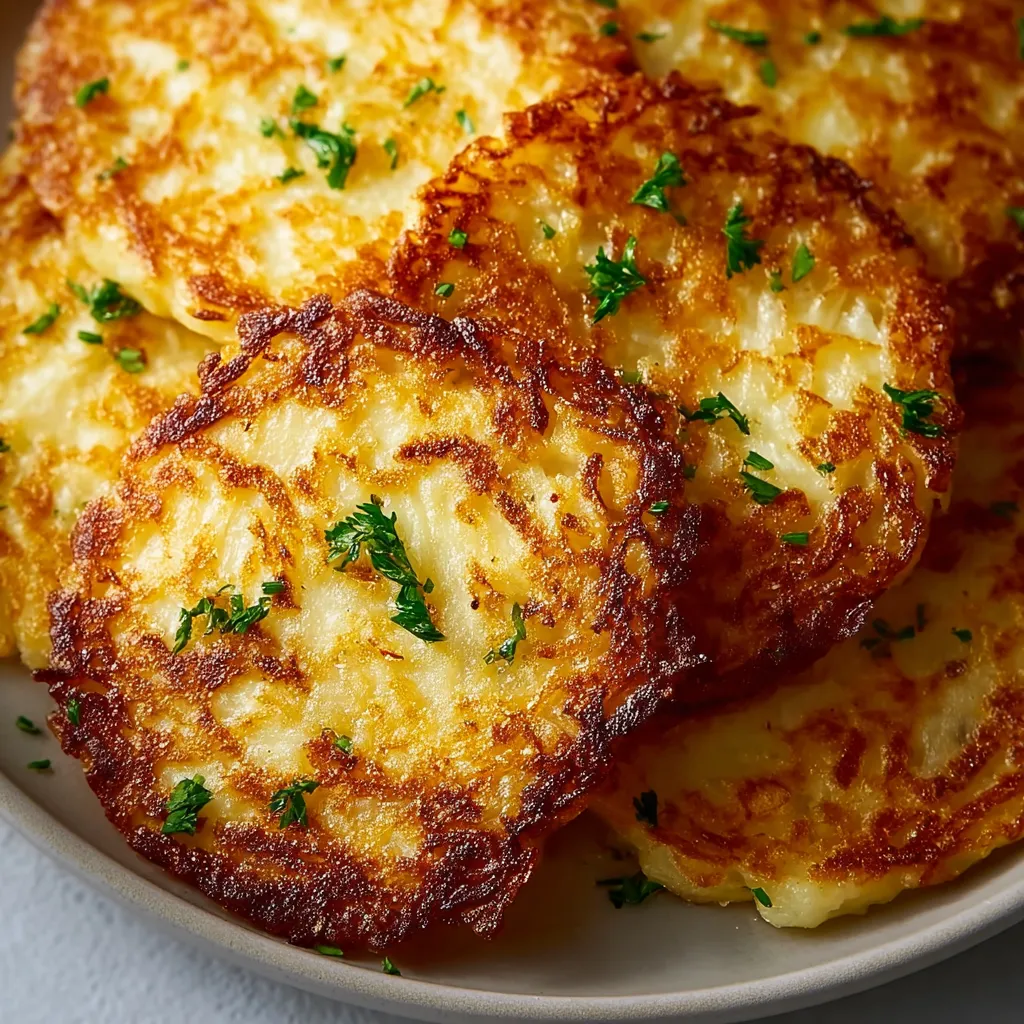 A plate of fried potatoes.
